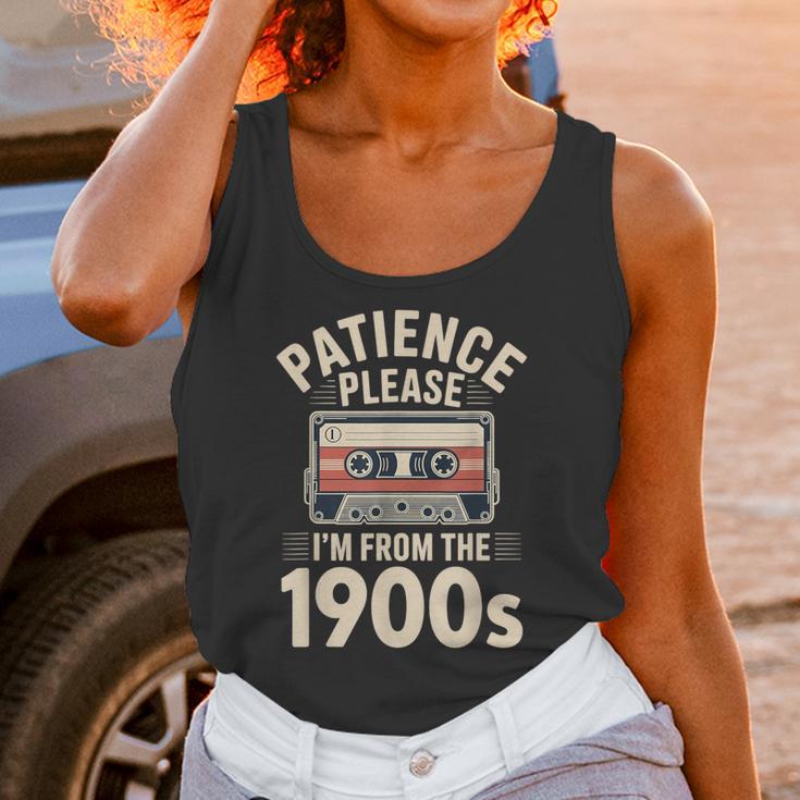 Patience Please I'm From The 1900s Cassette Unisex Tank Top Patience Please I'm From The 1900s Cassette Unisex Tank Top