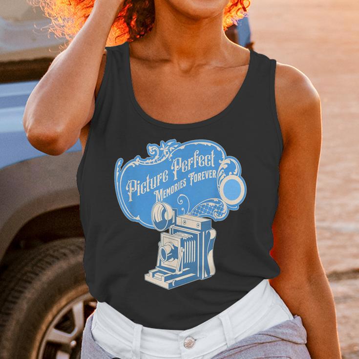 Picture Perfect Memories Forever Vintage Camera Nostalgia Unisex Tank Top