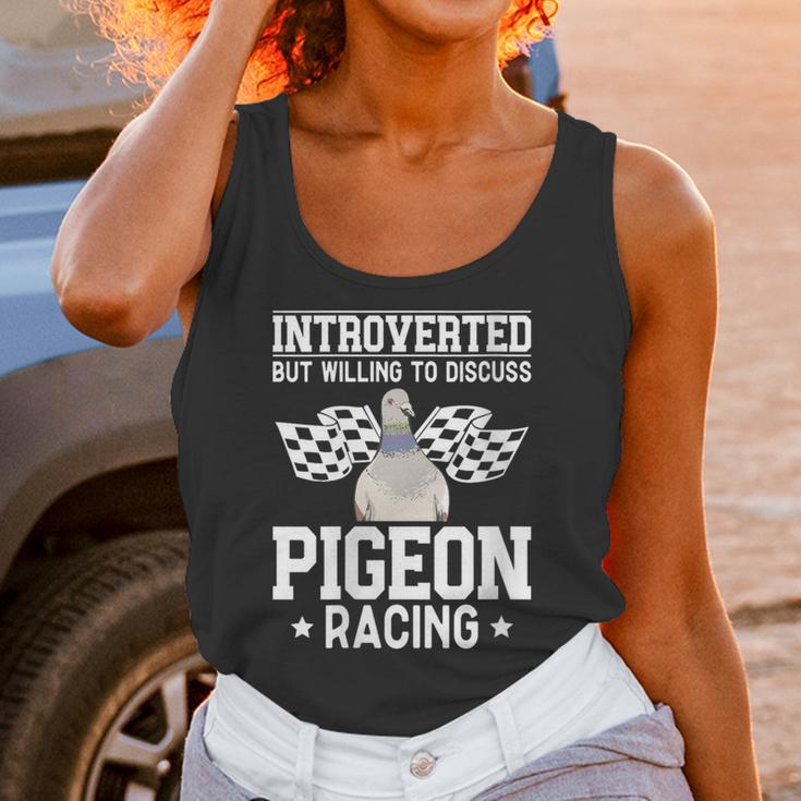 Pigeon Racing Introvert Pigeon Breeder Homing Pigeon Unisex Tank Top Pigeon Racing Introvert Pigeon Breeder Homing Pigeon Unisex Tank Top