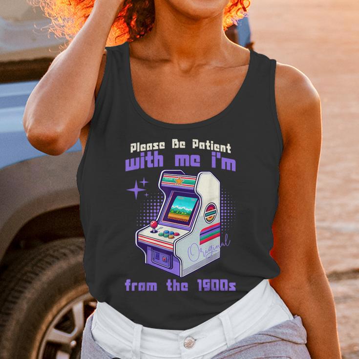Please Be Patient With Me I'm From The 1900s Gamer Gaming Unisex Tank Top Please Be Patient With Me I'm From The 1900s Gamer Gaming Unisex Tank Top