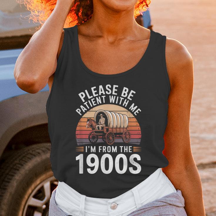 Please Be Patient With Me I'm From The 1900s Grandma Grandpa Unisex Tank Top