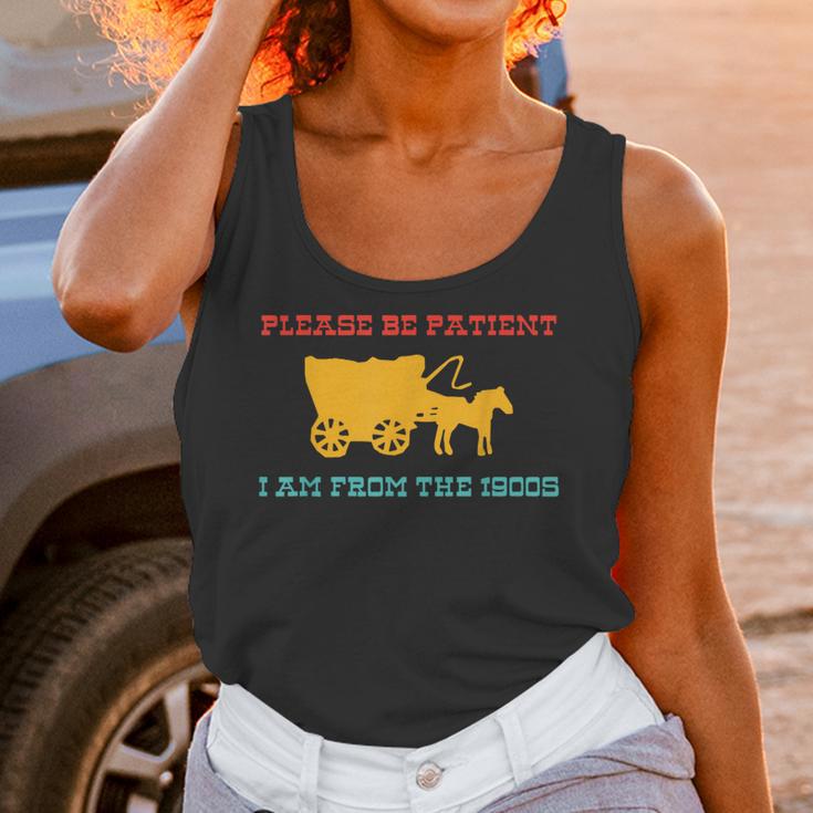 Please Be Patient I'm From The 1900s Millennial Humor Retro Unisex Tank Top Please Be Patient I'm From The 1900s Millennial Humor Retro Unisex Tank Top
