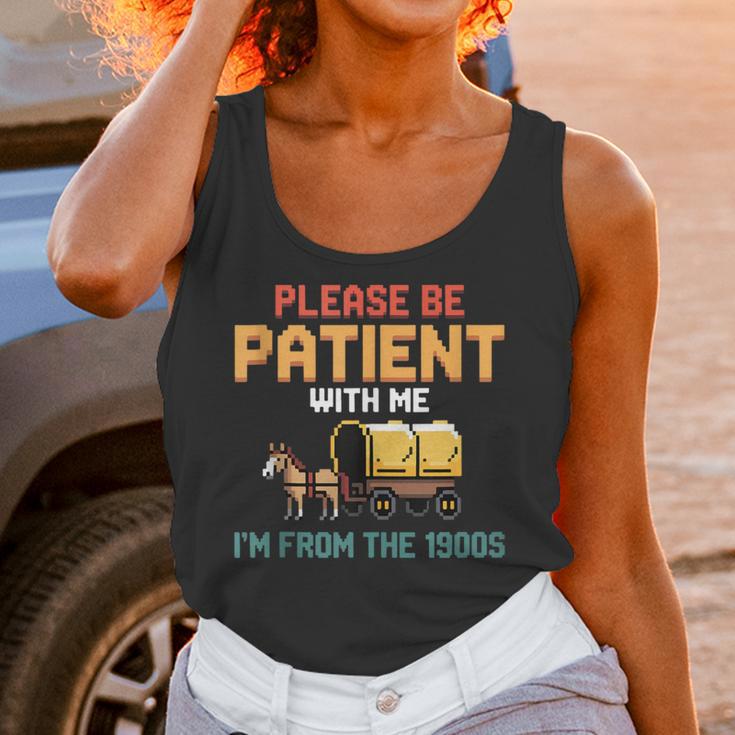 Please Be Patient With My I'm From The 1900s Old Retro Unisex Tank Top