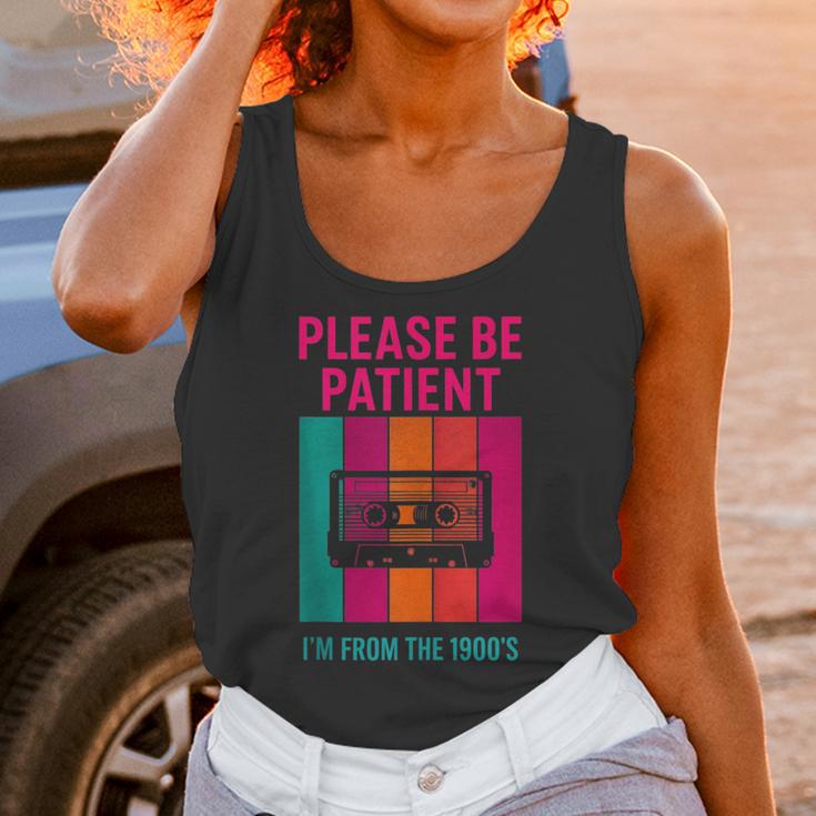 Please Be Patient I'm From The 1900s Retro Cassette Tape Unisex Tank Top