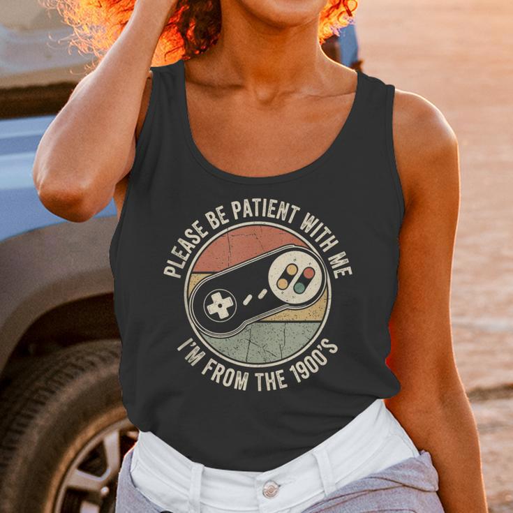 Please Be Patient With Me I'm From The 1900s Retro Gamer Unisex Tank Top