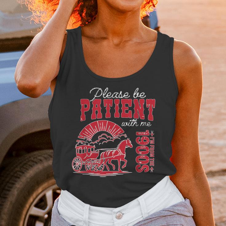 Please Be Patient I'm From The 1900s Retro Gen X Millenn Unisex Tank Top