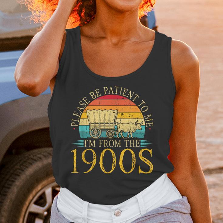 Please Be Patient To Me I'm From The 1900s Retro Vintage Unisex Tank Top Please Be Patient To Me I'm From The 1900s Retro Vintage Unisex Tank Top