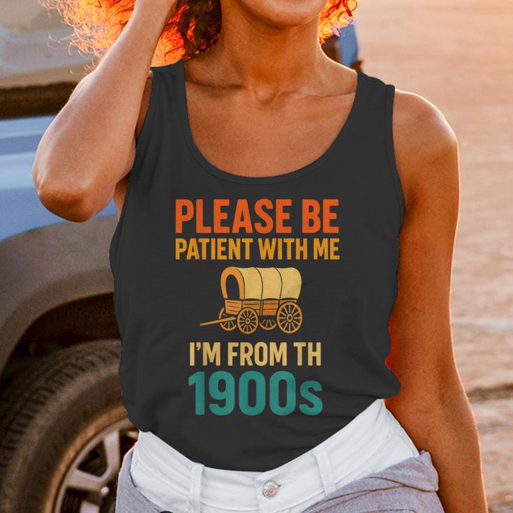 Please Be Patient I'm From The 1900s Vintage Father Day Men Unisex Tank Top