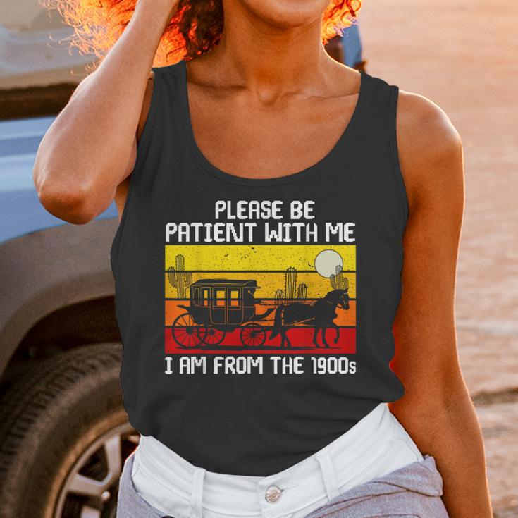 Please Be Patient With Me I'm From The 1900s Vintage Sun Set Unisex Tank Top Please Be Patient With Me I'm From The 1900s Vintage Sun Set Unisex Tank Top