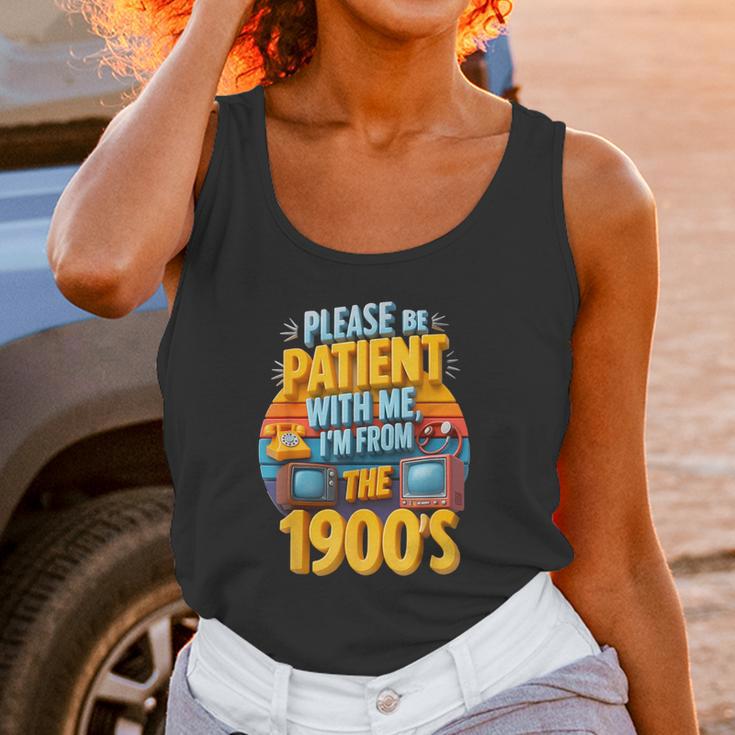 Please Be Patient-With Me I'm From The 1900s Retro 90's Unisex Tank Top Please Be Patient-With Me I'm From The 1900s Retro 90's Unisex Tank Top