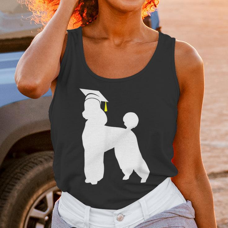 Poodle Graduation Dog Graduate Unisex Tank Top