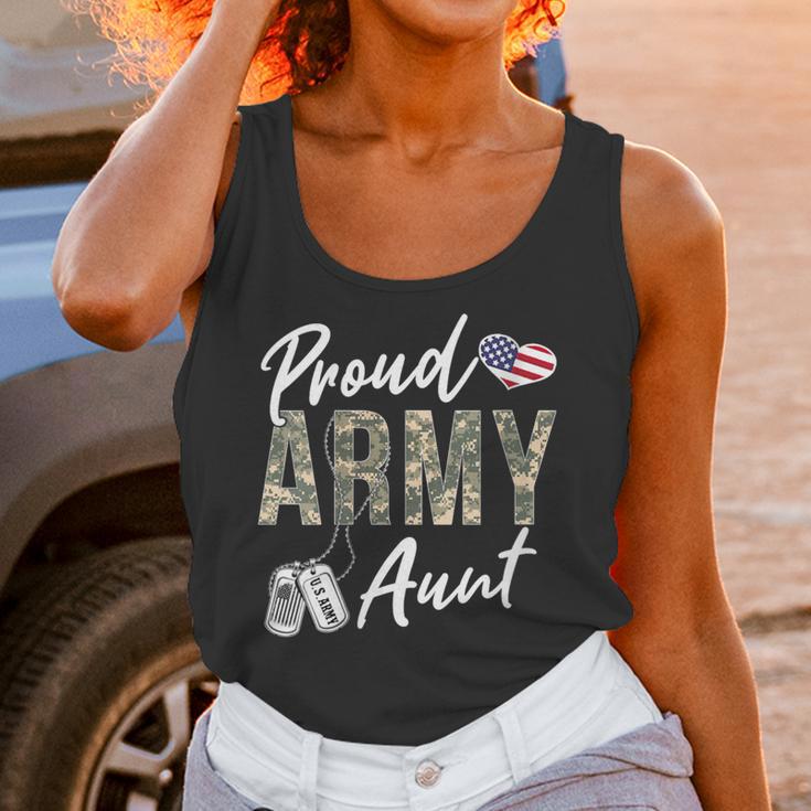 Proud Army Aunt Army Graduation Aunt US Army Aunt Unisex Tank Top