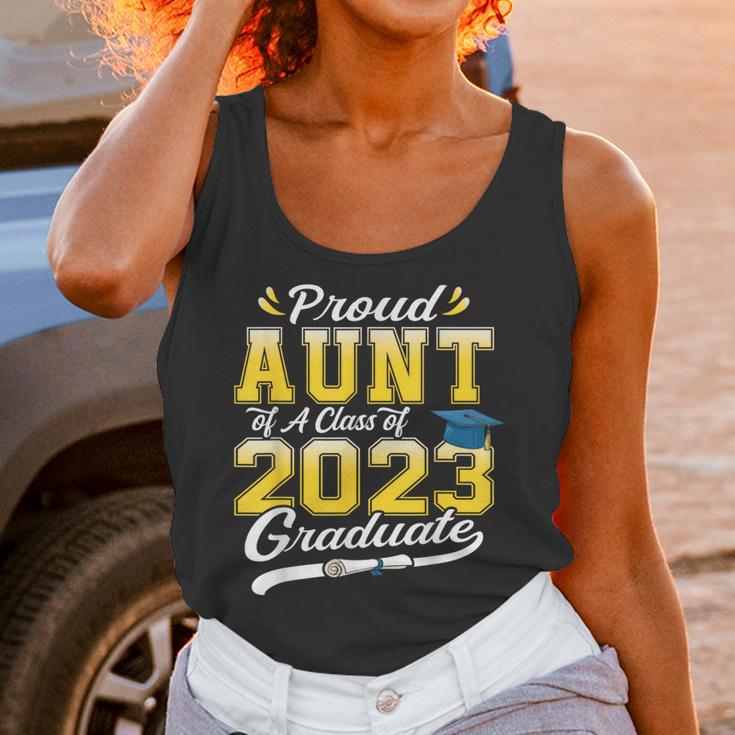 Proud Aunt Of a Class Of 2023 Graduate Senior Graduation Unisex Tank Top