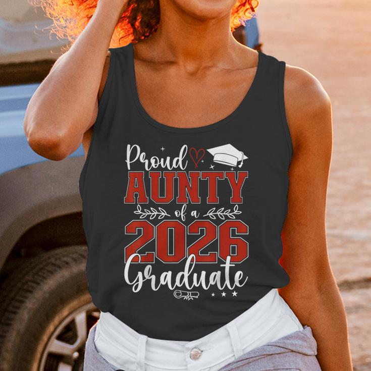 Proud Aunty Of a Class Of 2026 Graduate Senior Graduation Unisex Tank Top