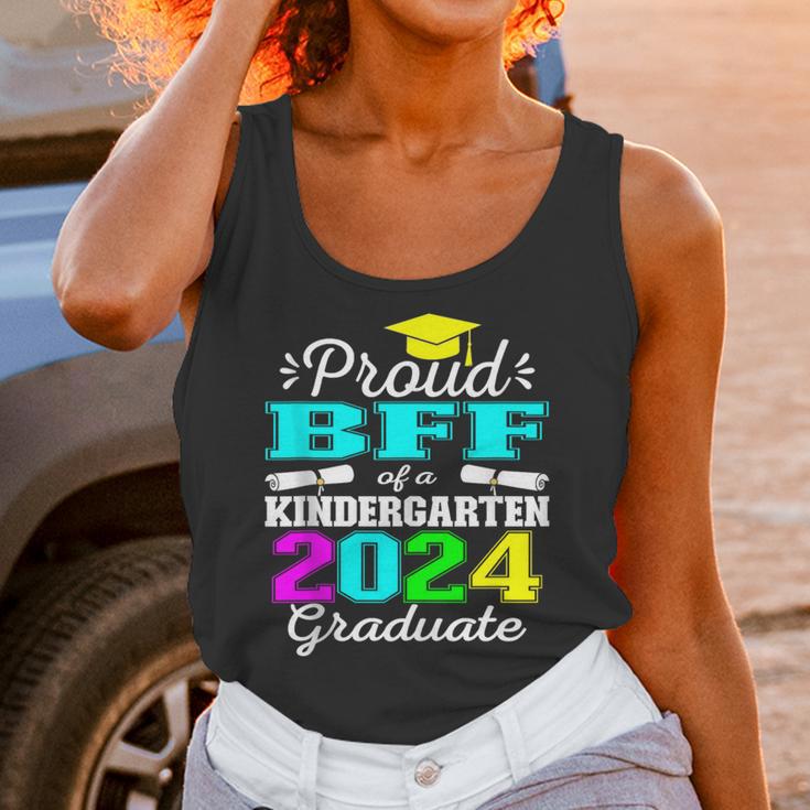 Proud Bff Of Kindergarten Graduate 2024 Graduation Bff Unisex Tank Top