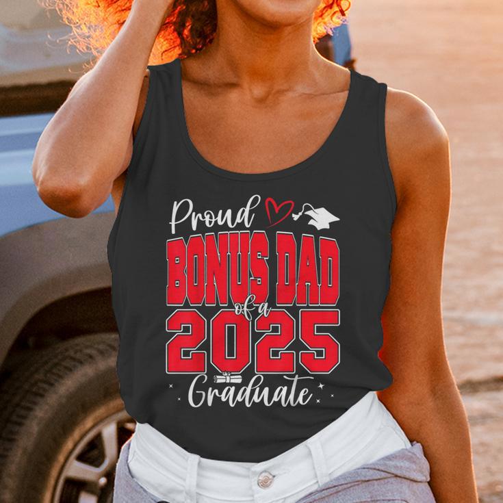 Proud Bonus Dad Of a Class Of 2025 Graduate Graduation Unisex Tank Top