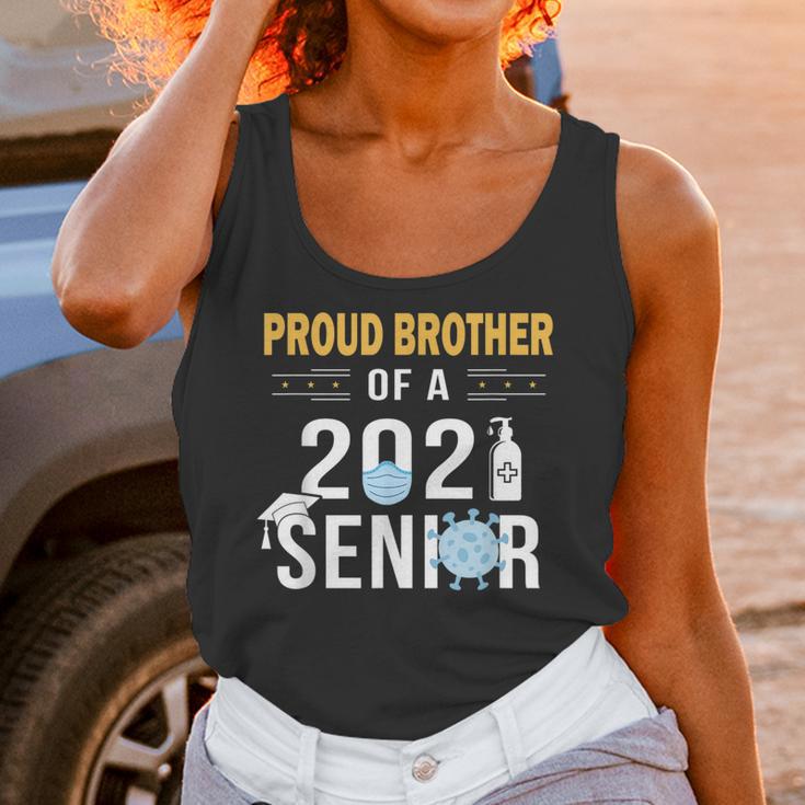 Proud Brother Of a 2021 Senior Shirt Graduation Unisex Tank Top