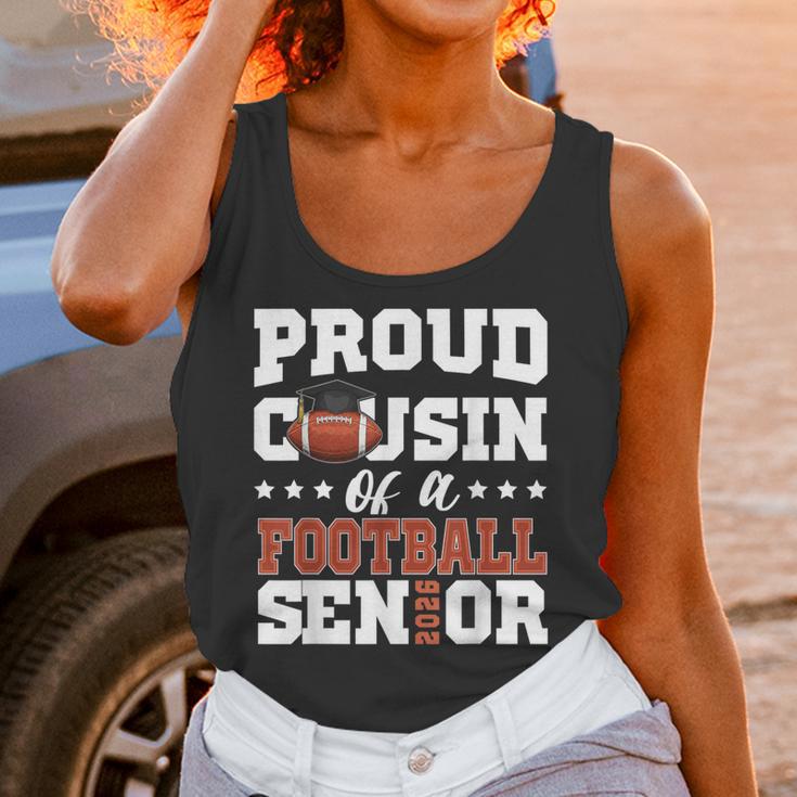 Proud Cousin Of a Football Senior 2026 Graduation Gifts Unisex Tank Top