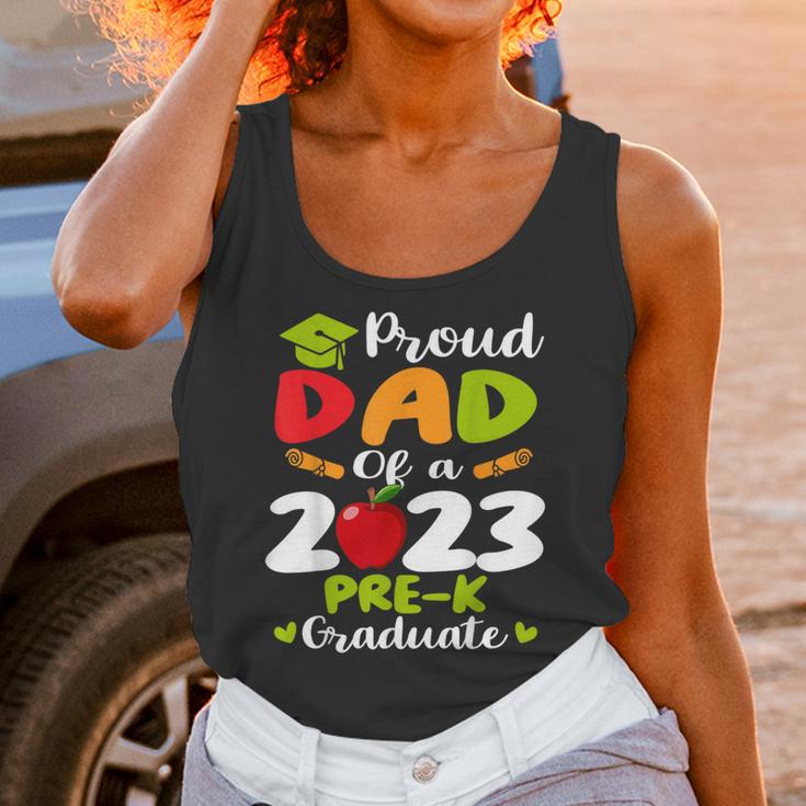 Proud Dad Of 2023 Pre K Graduate Graduation Unisex Tank Top
