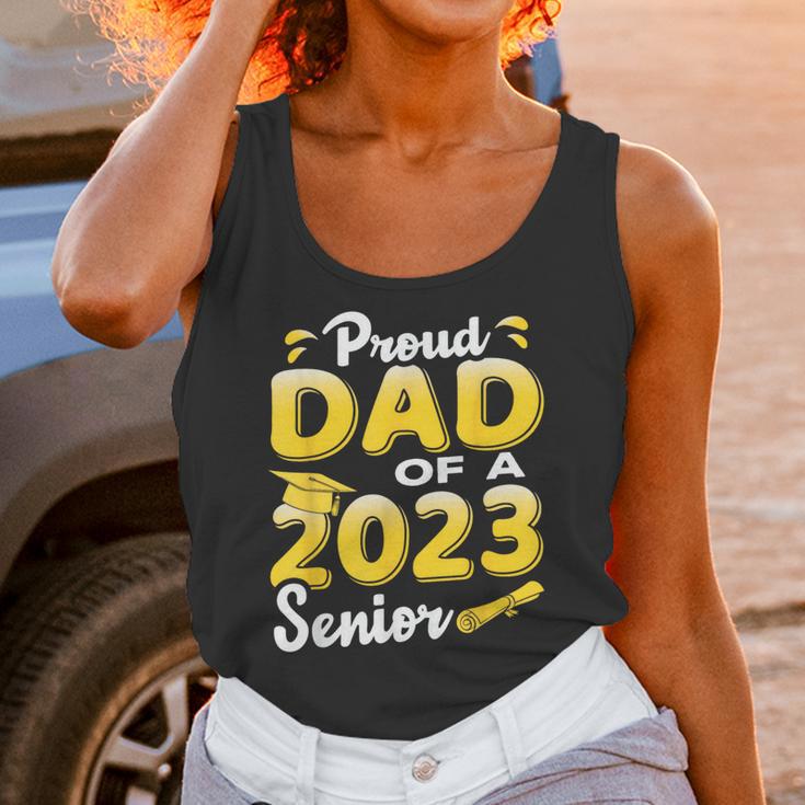 Proud Dad Of A 2023 Senior Graduation Unisex Tank Top