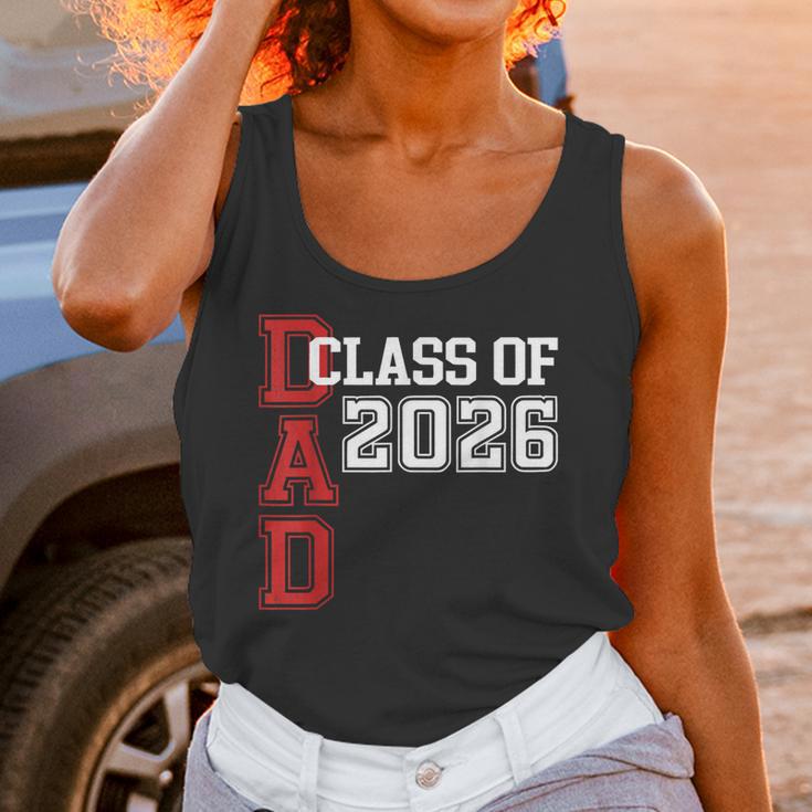 Proud Dad Of A 2026 Graduate Grad Senior Father Graduation Unisex Tank Top