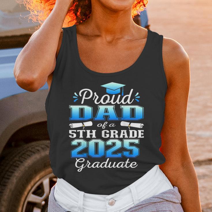 Proud Dad Of 5th Grade Graduate 2025 Elementary Graduation Unisex Tank Top