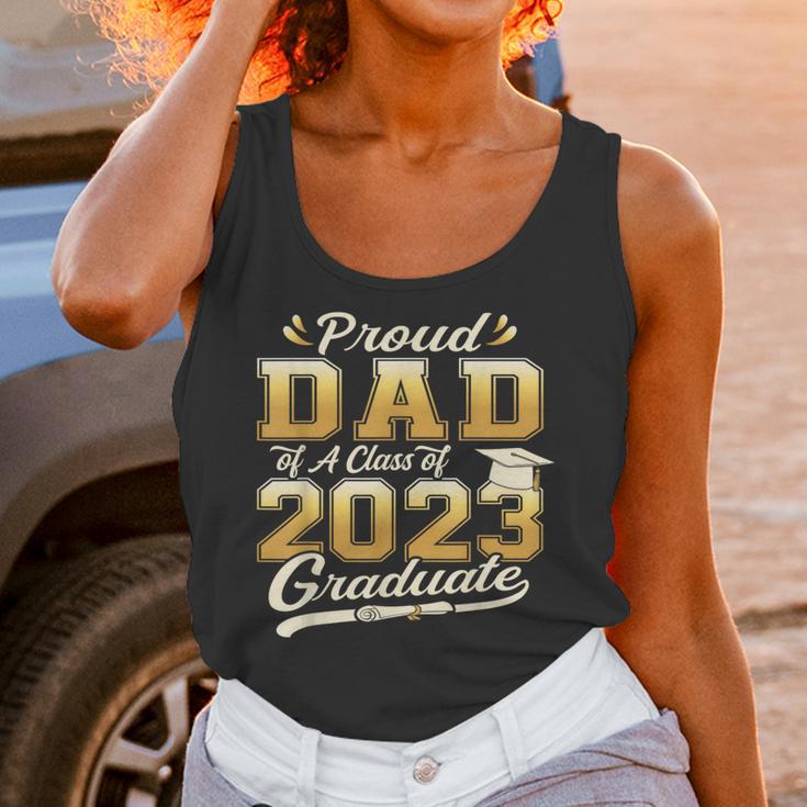 Proud Dad Of a Class Of 2023 Graduate Senior Graduation Unisex Tank Top