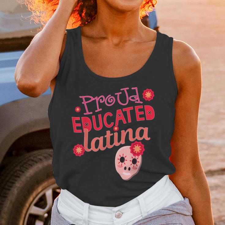 Proud Educated Latina Graduation Masters Degree PhD Unisex Tank Top