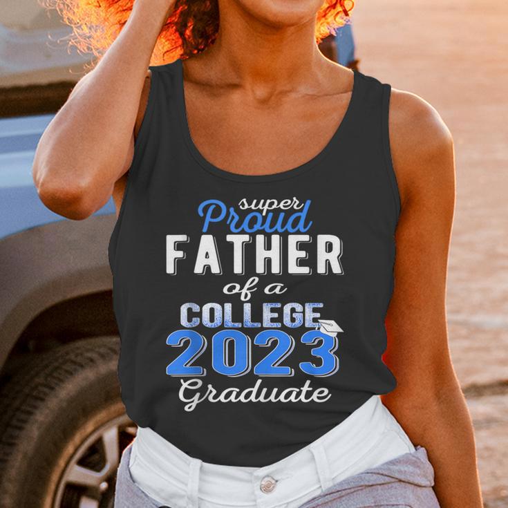 Proud Father Of 2023 College Graduate Family 23 Graduation Unisex Tank Top