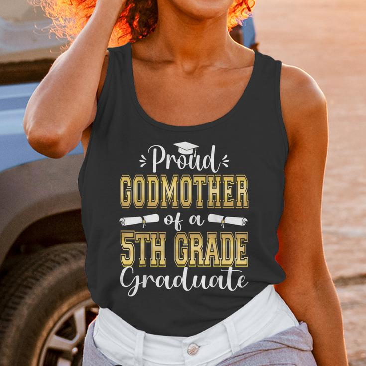 Proud Godmother Of 5th Grade Graduate 2023 Family Graduation Unisex Tank Top