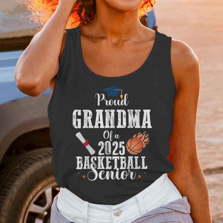 Proud Grandma Of 2025 Basketball Senior Graduation Day Unisex Tank Top