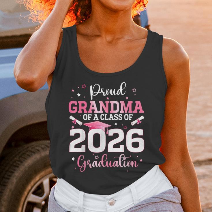 Proud Grandma Of A 2026 Senior Class Of 2026 Graduation Unisex Tank Top
