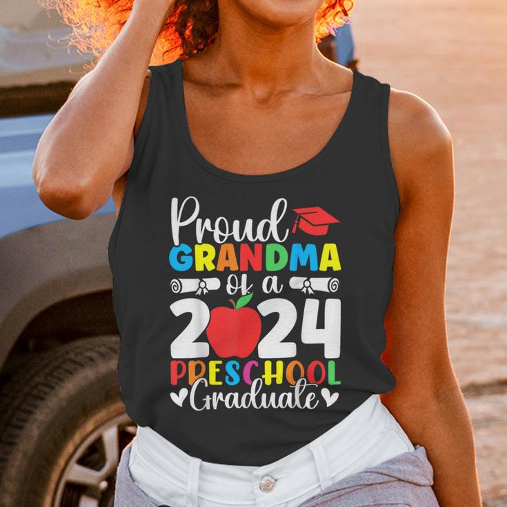 Proud Grandma Of Class Of 2024 Preschool Graduate Graduation Unisex Tank Top