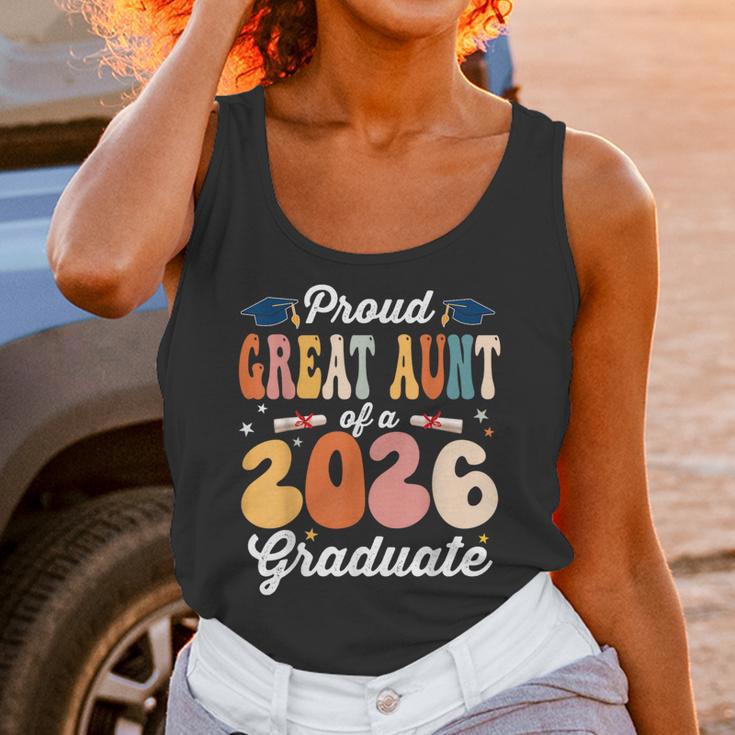 Proud Great Aunt Of a Class Of 2026 Graduate Graduation Unisex Tank Top