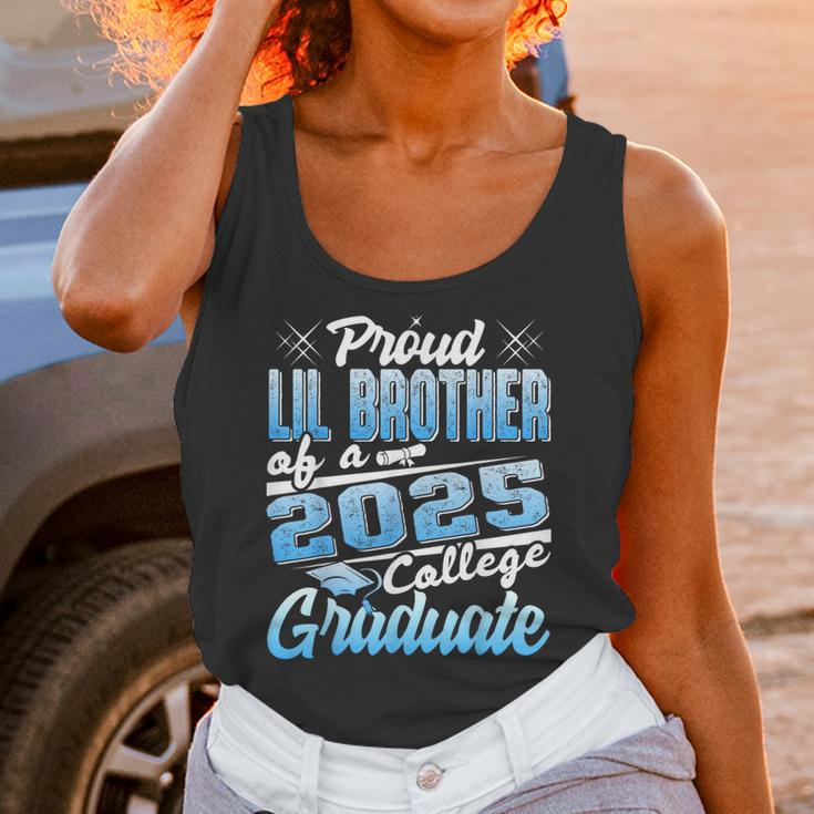 Proud Lil Brother Of 2025 Graduate College Shirt Graduation Unisex Tank Top