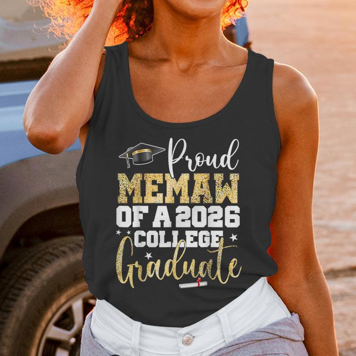Proud Memaw Of 2026 Graduate College Graduation Unisex Tank Top