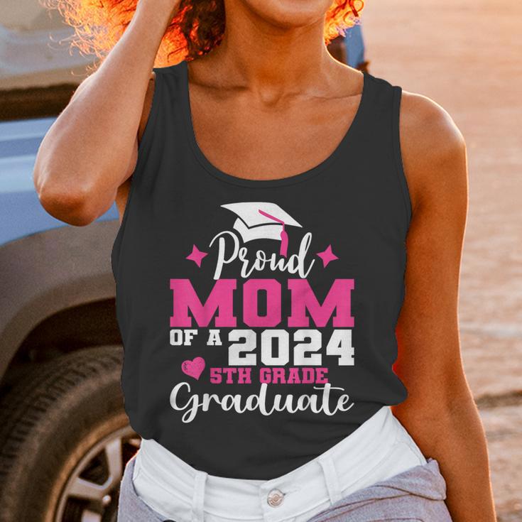Proud Mom Of 2024 5th Grade Graduate Mother Graduation Unisex Tank Top
