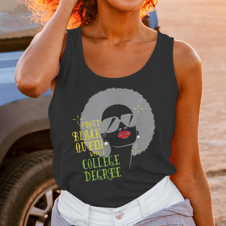 Proud Queen College Graduation Unisex Tank Top