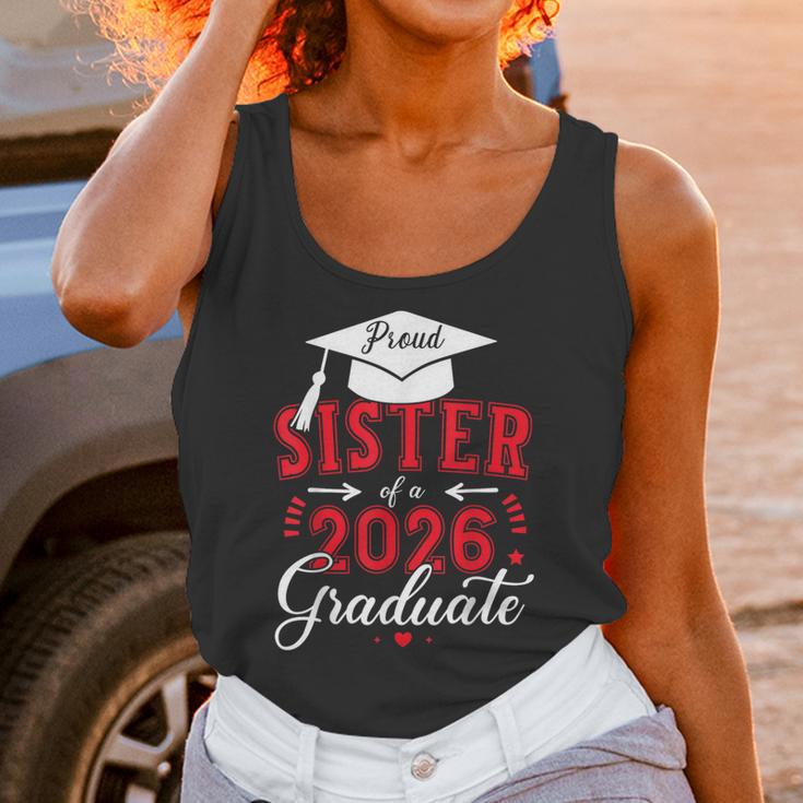 Proud Sister Of a Class Of 2026 Graduate For Graduation Unisex Tank Top