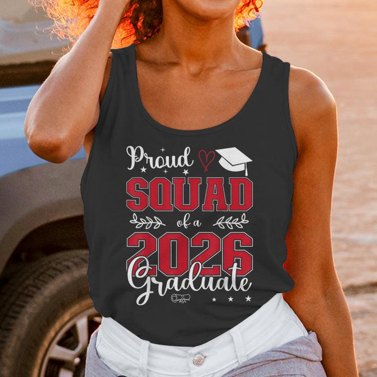 Proud Squad Of a Class Of 2026 Graduate For Graduation Unisex Tank Top