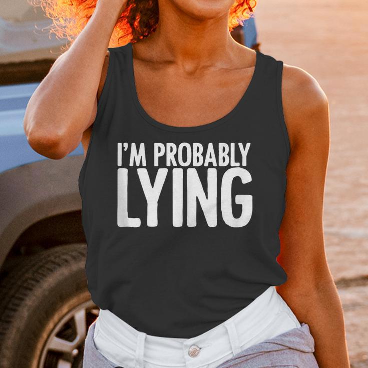 Sarcasm Humor Sassy Quote For Introvert People Unisex Tank Top