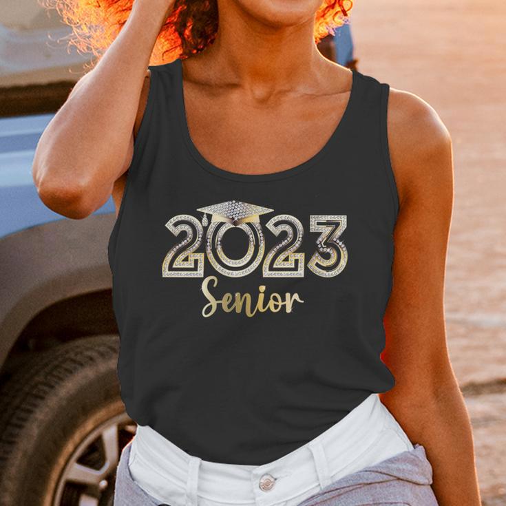 Senior 2023 Elegant Bling Graduation Senior 2023 Graduate Unisex Tank Top