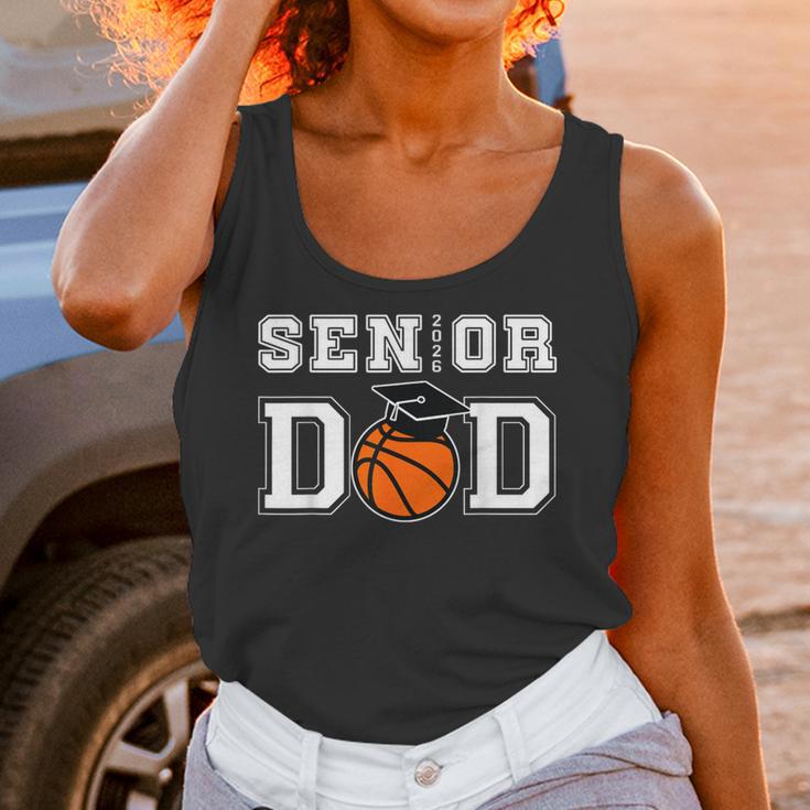 Senior 2026 Dad Basketball Graduation Unisex Tank Top