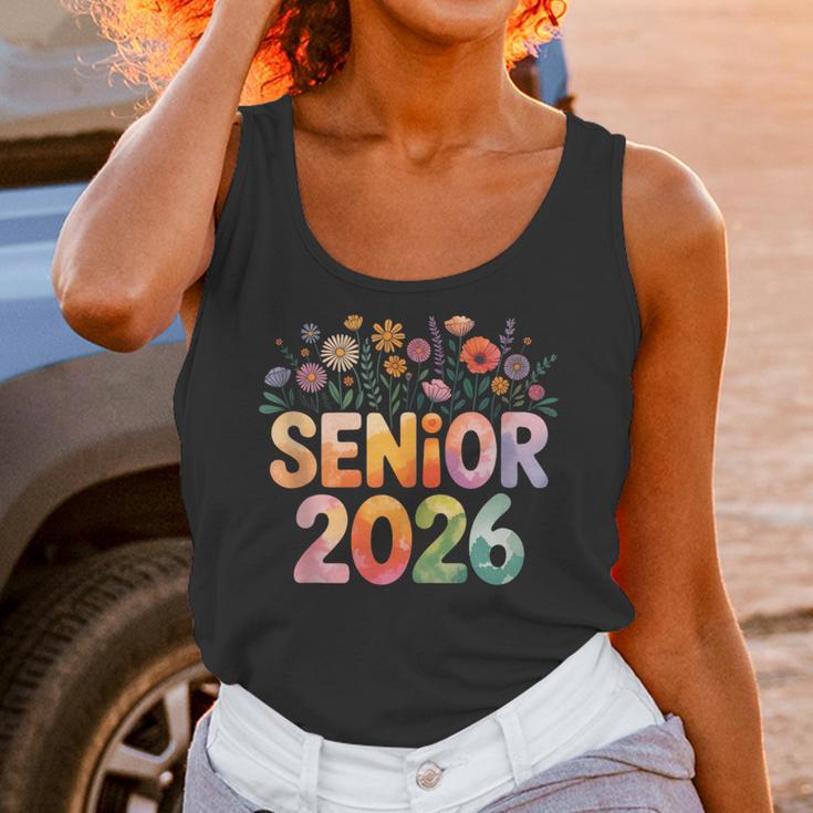 Senior 2026 Groovy Retro Grad Class Of 2026 Graduation Kids Unisex Tank Top
