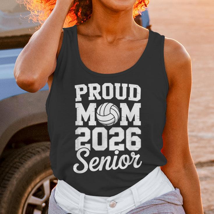 Senior 2026 Volleyball Mom High School Graduation Outfit Unisex Tank Top