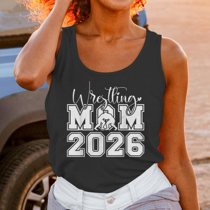 Senior 2026 Wrestling Mom Proud Senior 2026 Mom Graduation Unisex Tank Top