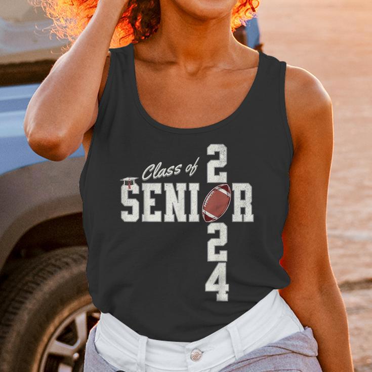 Senior Class Of 2024 Football Graduation Party Favors 2024 Unisex Tank Top