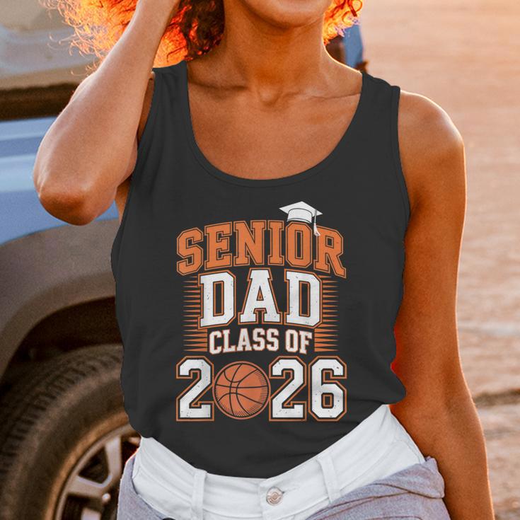 Senior Dad Class Of 2026 Graduate Basketball Graduation 2026 Unisex Tank Top