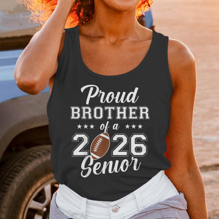 Senior Football Brother Class Of 2026 Graduation Graduate Unisex Tank Top