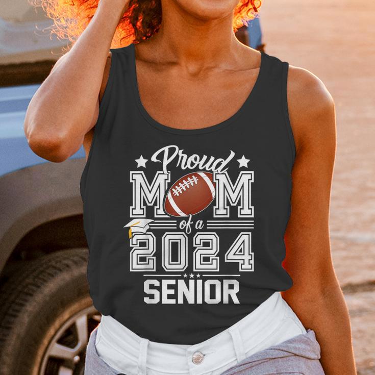 Senior Mom Class Of 2024 Football Proud Mom Graduation Unisex Tank Top